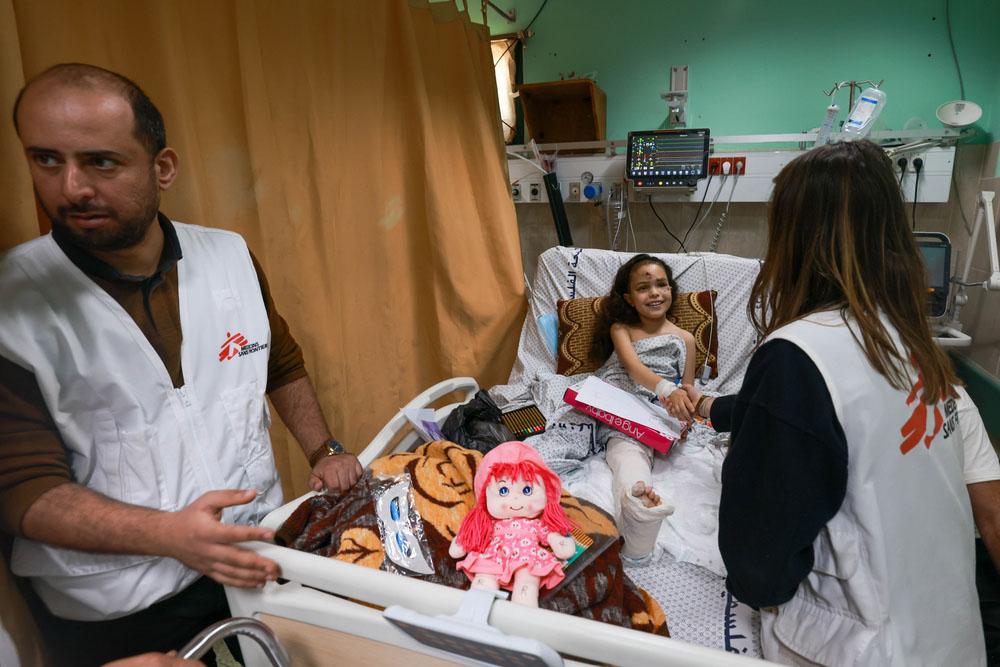 MSF, Doctors Without Borders, situation in south of Gaza, Gaza strip