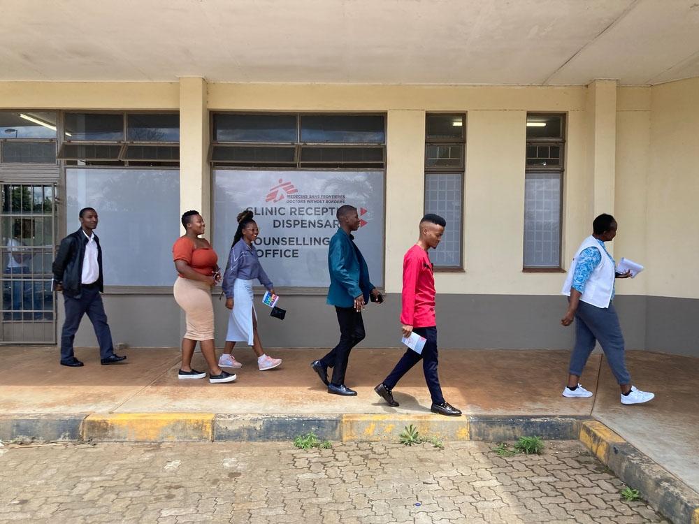 MSF, Doctors Without Borders, Eswatini, new comprehensive sexual health clinic