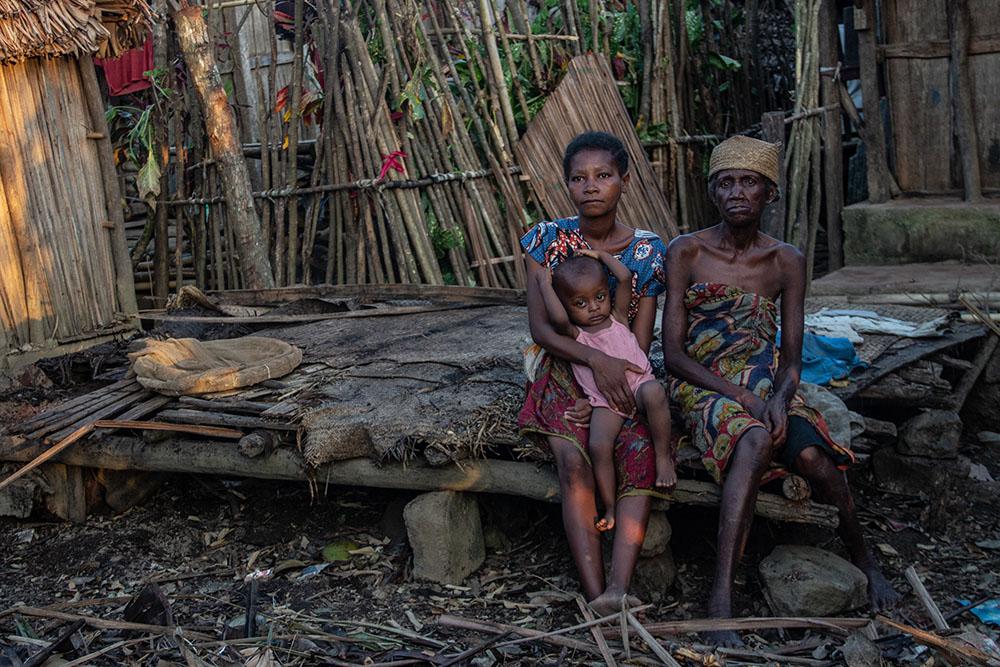 Damages in Mananjary city after Batsirai cyclone hit Madagascar on 5 February. Mananjary, 18 February 2022. 