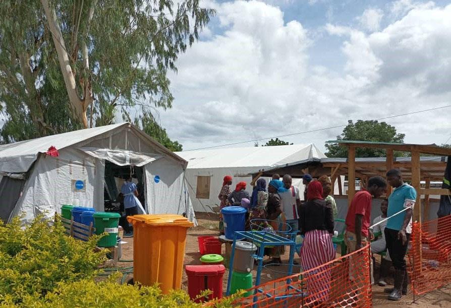 MSF Cholera treatment Center Mangochi district, Malawi