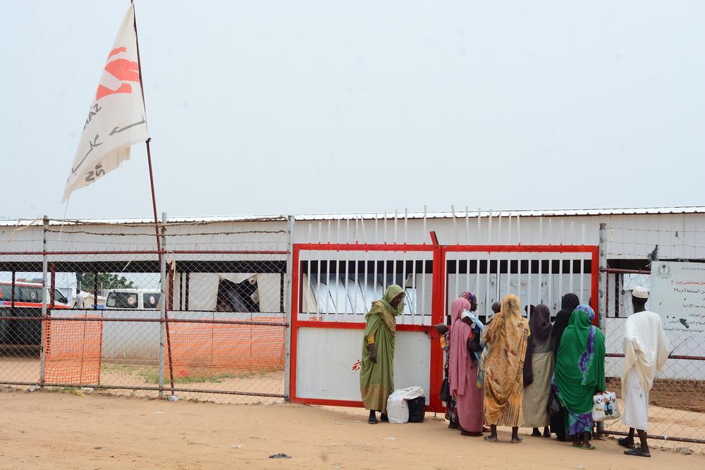 MSF, Doctors Without Borders, Malnutrition in Sudan Zamzam camp