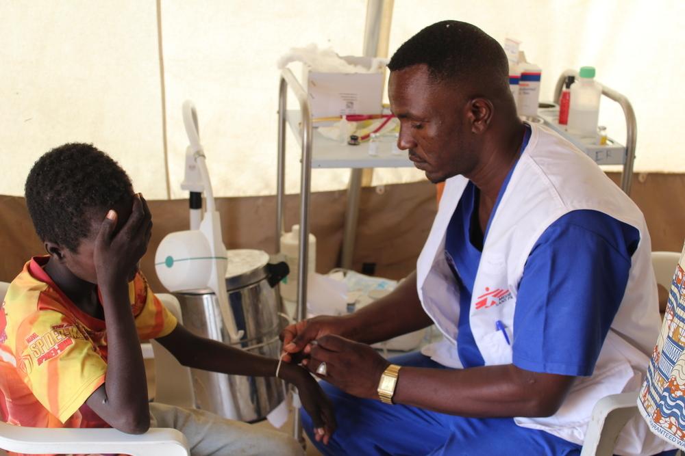 MSF, Doctors Without Borders, Malnutrition in Sudan Zamzam Camp