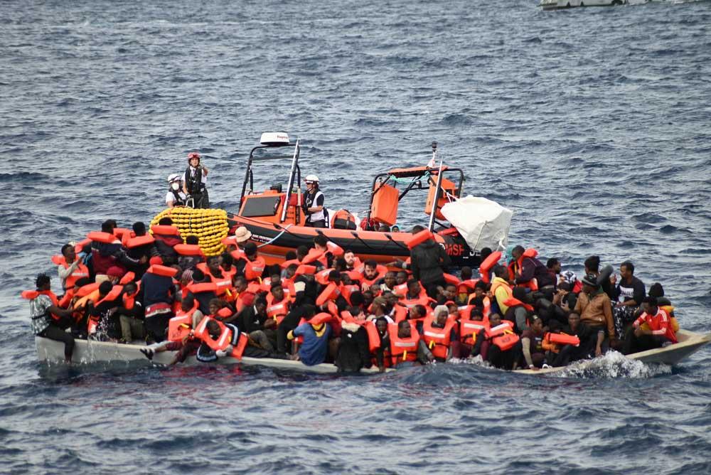 MSF, Doctors Without Borders, Med Sea, 10 people found dead 