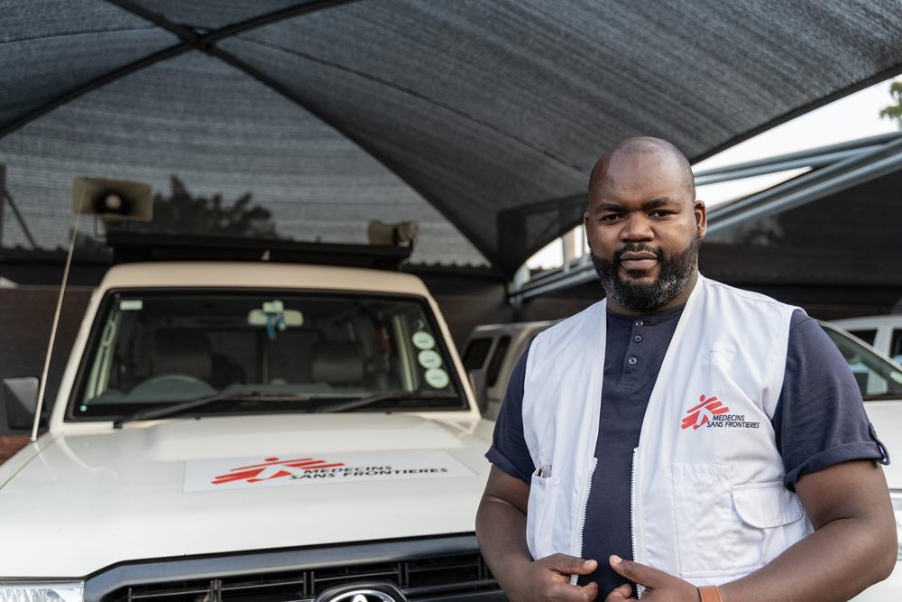 Molefe Goodwill Motsilenyane, MSF Driver - from Rustenburg