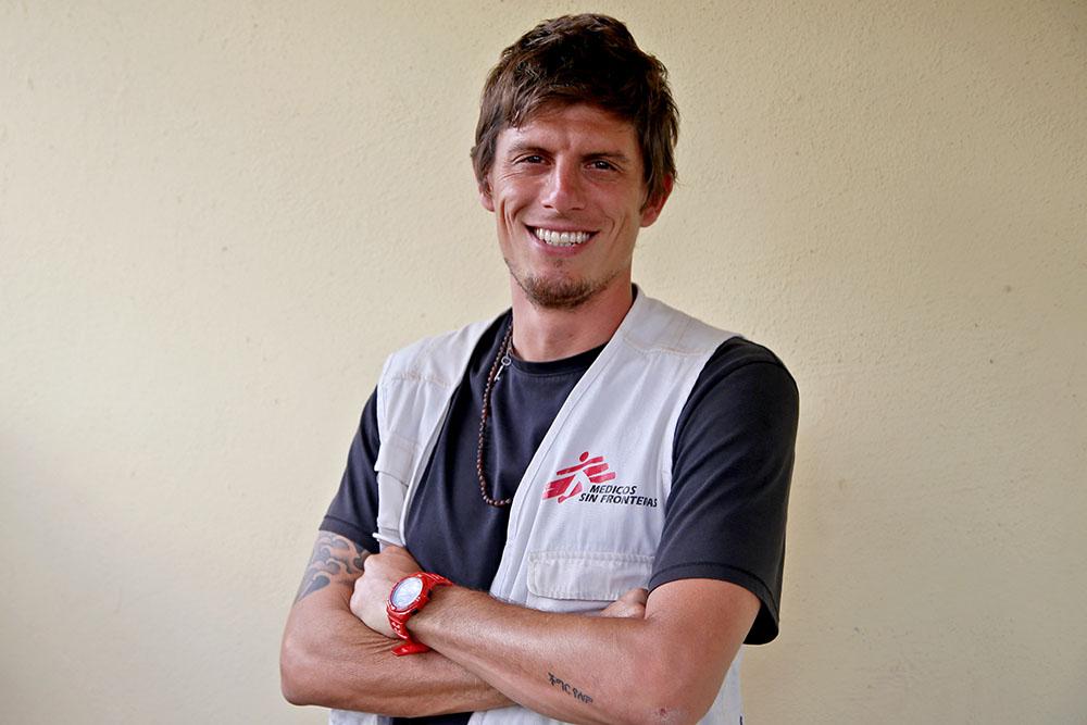 Paulo Milanesio, from Argentina, is the MSF project coordinator for the Mueda project in the northern Mozambican province of Cabo Delgado.