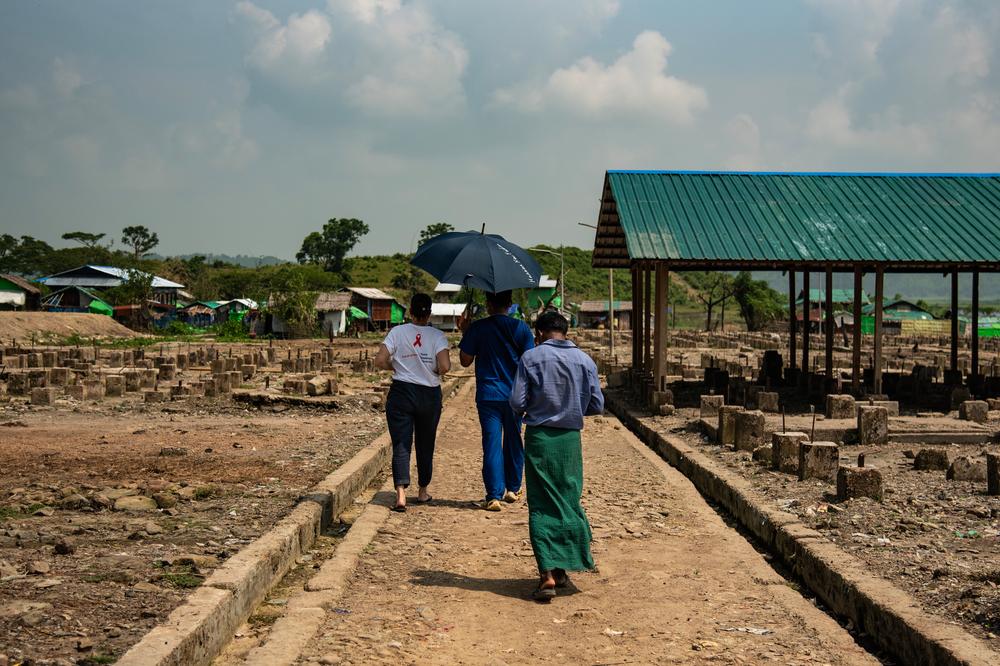 MSF, Doctors Without Borders, airstrike on a hospital in Mrauk-U (Rakhine State, Myanmar)