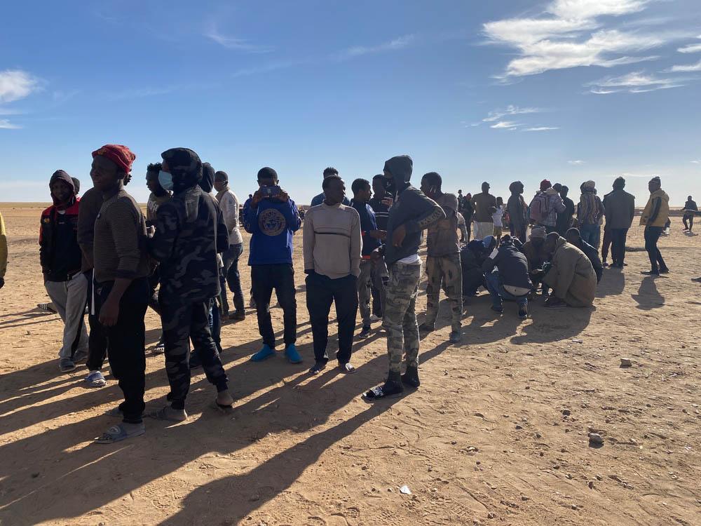 MSF, Doctors without borders, Young Men in Assamaka