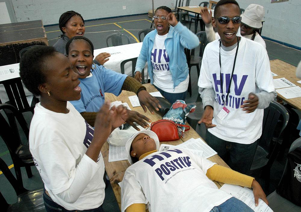 2nd anniversary of the ARV programme in Khayelitsha, a township near Cape Town, South Africa. 