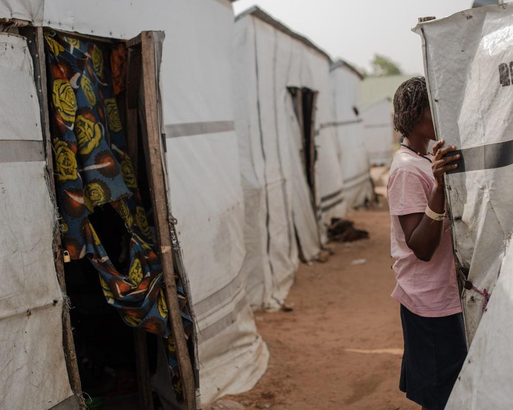 Image of a victim of SGBV in Nigeria. Sexual and gender-based violence in Benue State, Nigeria.