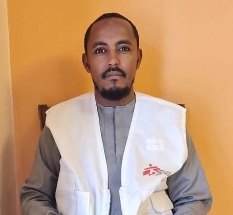 Picture of Project Coordinator Mohamed Ahmed, in Jubaland.