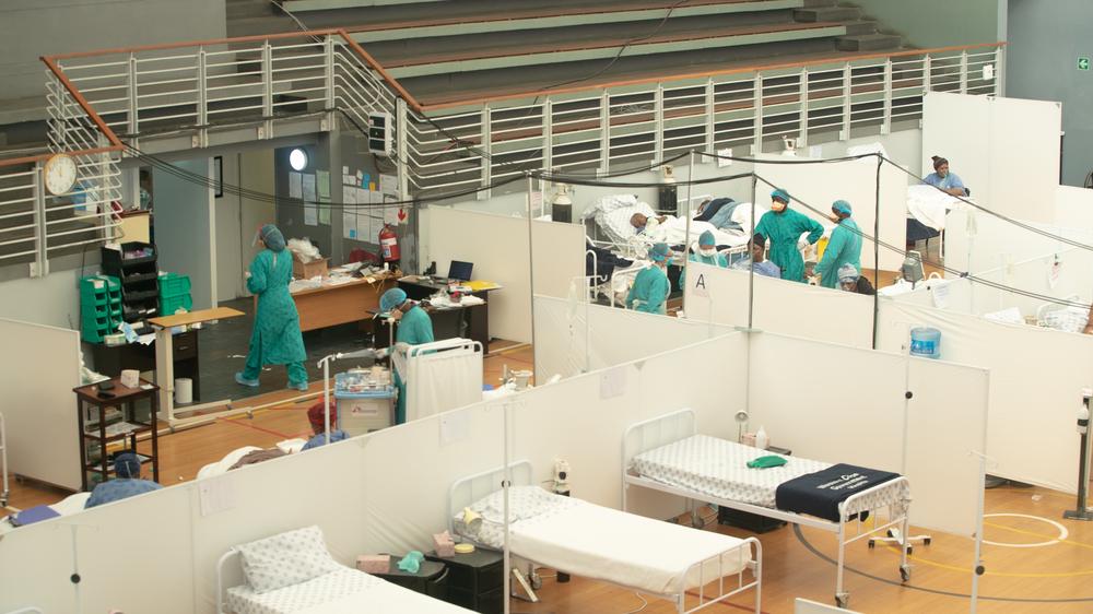 Khayelitsha COVID-19 Field Hospital, South Africa 