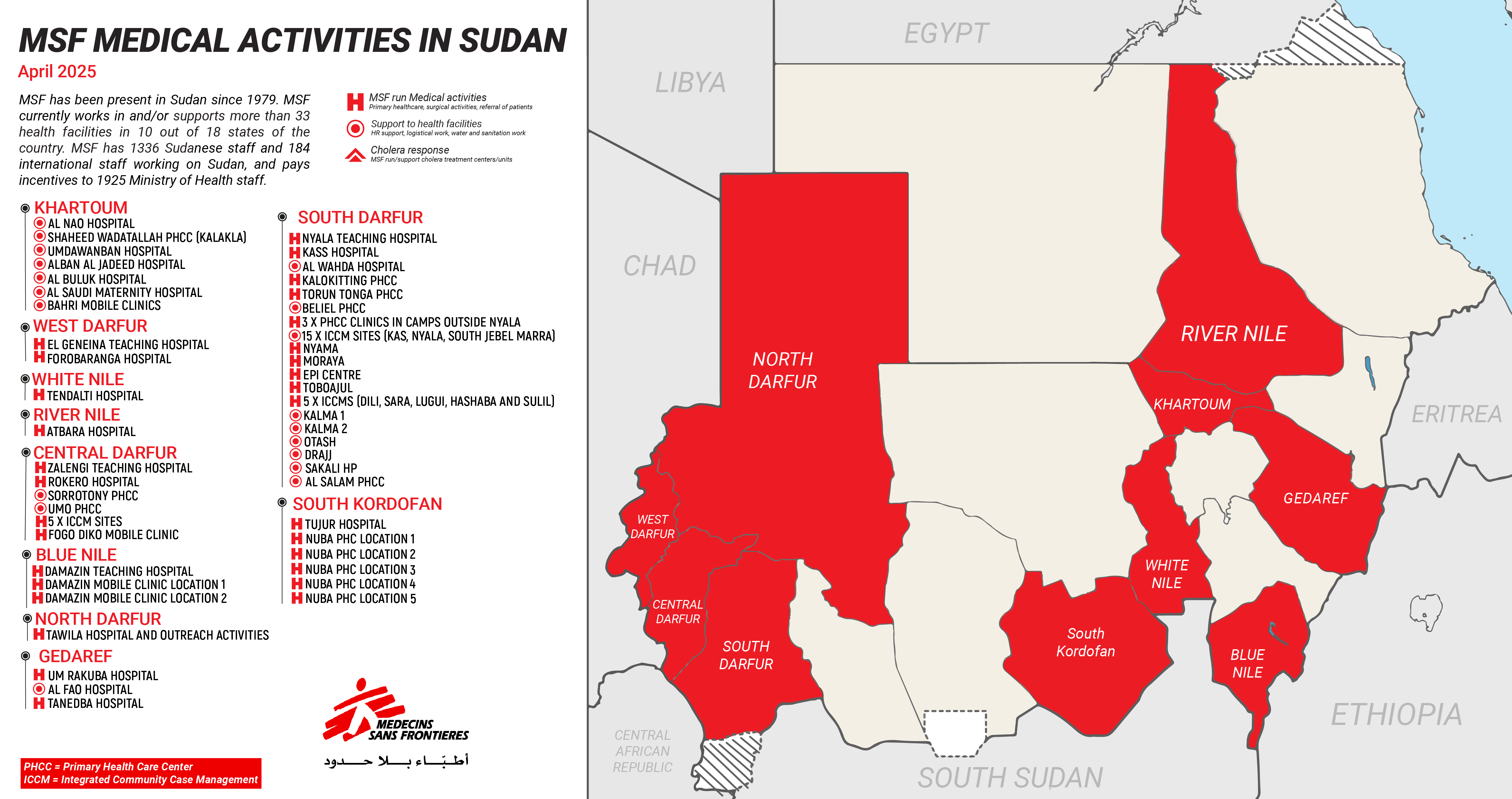 MSF, Doctors Without Borders, Two years of war in Sudan