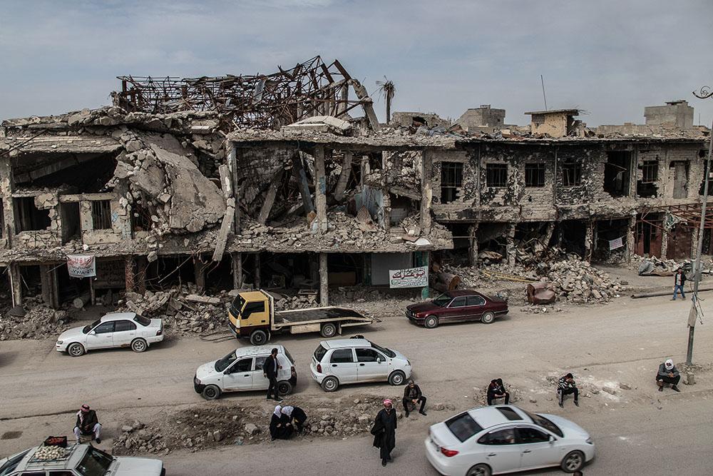 Mosul’s old town experienced intense shelling, aerial bombing and attacks with improvised explosive devices (IED) during the conflict to retake the city from the Islamic State group in 2016/17. Much of the old city is still inaccessible due to the destruction and presence of IEDs, unexploded ordinance (UXO) and booby traps