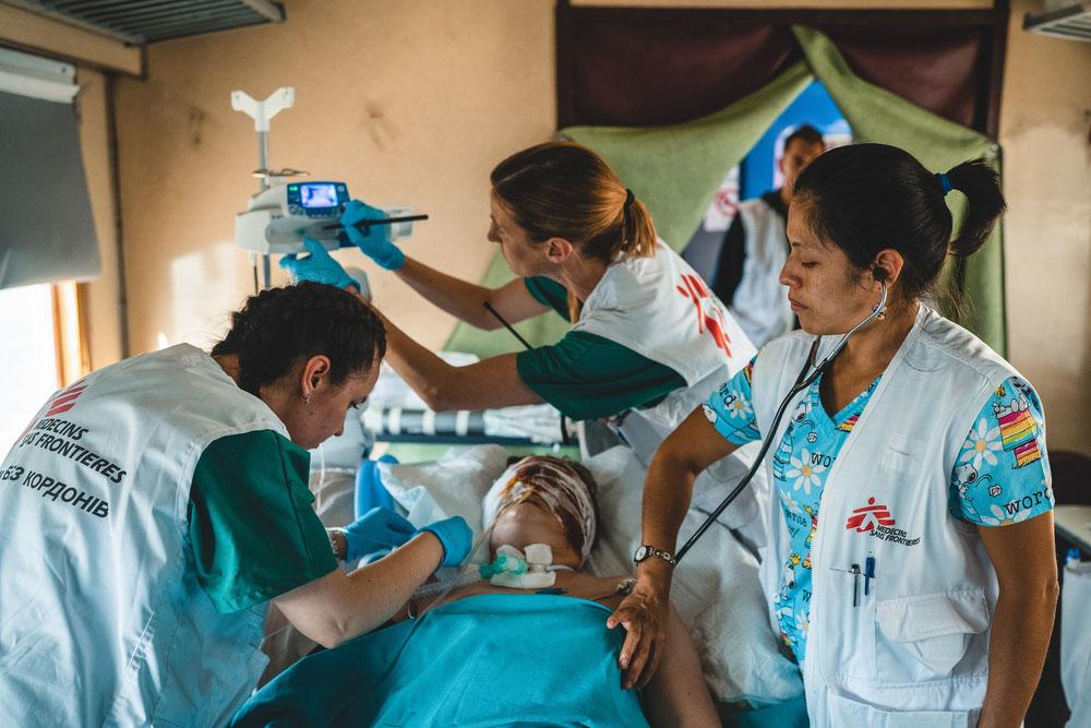 MSF, Doctors Without Borders, War in Ukraine, Medical Trains