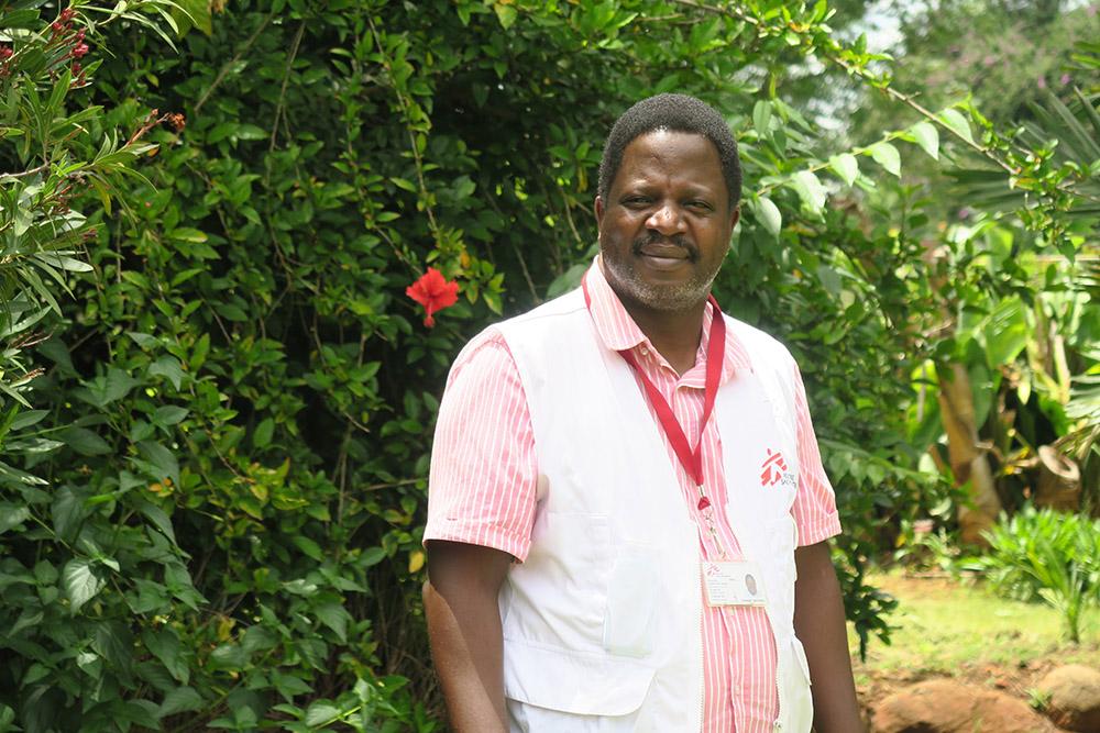 A picture of MSF Zimbabwe Emergency Coordinator, Herbert Mutubuki.