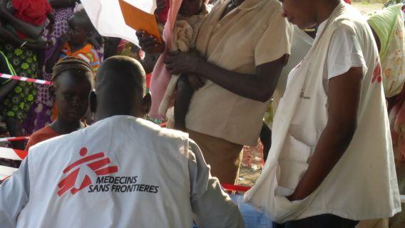 Ethiopian MSF team in the field