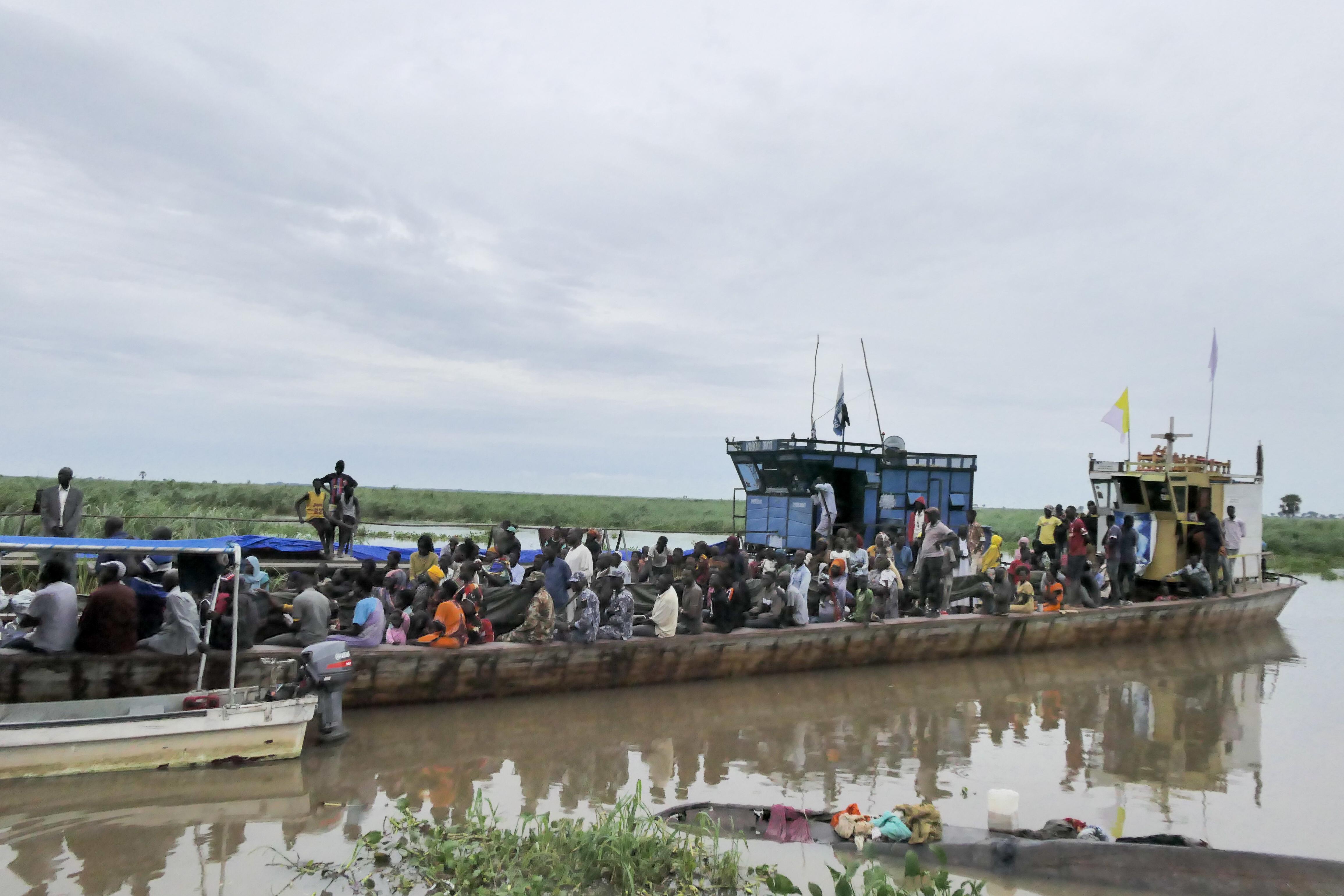 People returning from Sudan are arriving in alarming health conditions