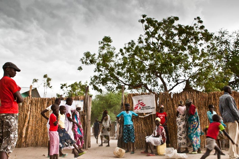 MSF, Doctors without borders, Hospital in Lankien