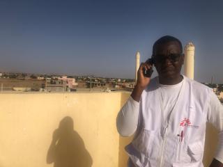 CYRUS PAYE, MSF PROJECT COORDINATOR, NORTH DARFUR