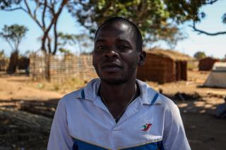 Abdalla Antonio, displaced person.