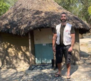 MSF Dr Mark McNicol in South Sudan