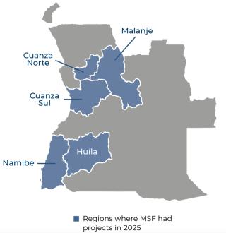 MSF activities in Angola