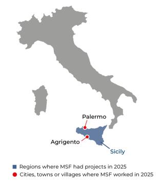 MSF activities in Italy