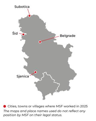 MSF activities in Serbia