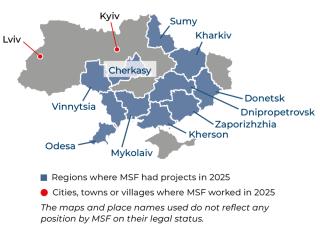MSF activities in Ukraine