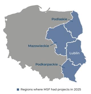 MSF activities in Ukraine