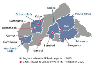 MSF, Doctors Without Borders, MSF activities in Central African Republic