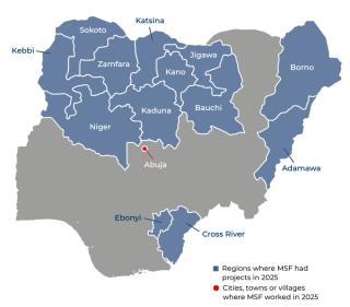 MSF, Doctors Without Borders, MSF Activities in Nigeria