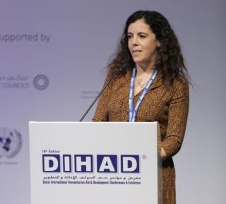 Dr Nada Malou, helped develop an app to fight antibiotic-resistant bacteria in low-income countries