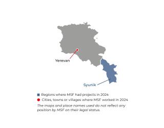 MSF, Doctors Without Borders, MSF activities in Armenia