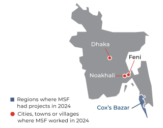 MSF, Doctors Without Borders, MSF activities in Bangladesh