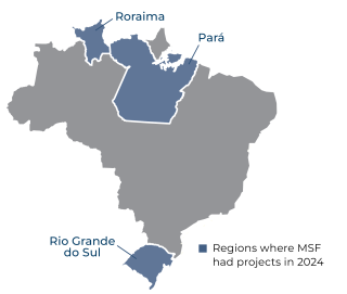 MSF, Doctors Without Borders, MSF activities in Brazil