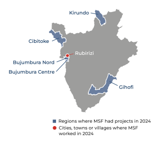 MSF, Doctors Without Borders, MSF activities in Burundi