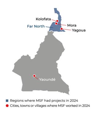 MSF, Doctors Without Borders, MSF activities in Cameroon