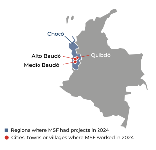 MSF, Doctors Without Borders, MSF activities in Colombia