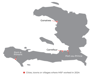 MSF, Doctors Without Borders, MSF activities in Haiti