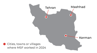 MSF, Doctors Without Borders, MSF activities in Iran