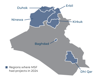 MSF, Doctors Without Borders, MSF activities in Iraq