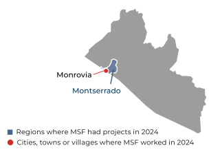 MSF, Doctors Without Borders, MSF activities in Liberia