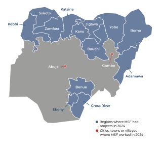 MSF, Doctors Without Borders, MSF activities in Nigeria