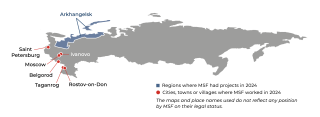 MSF, Doctors Without Borders, MSF activities in Russia