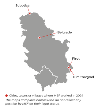 MSF, Doctors Without Borders, MSF activities in Serbia