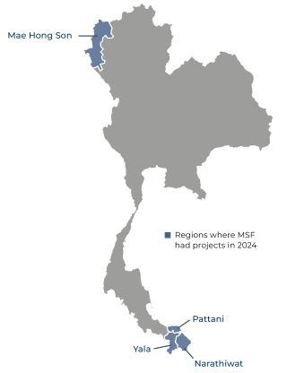 MSF, Doctors Without Borders, MSF activities in Thailand
