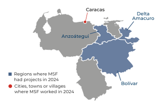 MSF, Doctors Without Borders, MSF activities in Venezuela