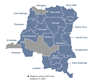 MSF, Doctors Without Borders, MSF activities in the Democratic Republic of Congo