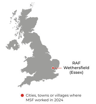 MSF, Doctors Without Borders, MSF activities in the United Kingdom